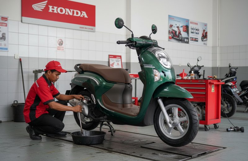 Tips Memilih Oli Scoopy Stylish agar Mesin Awet dan Irit