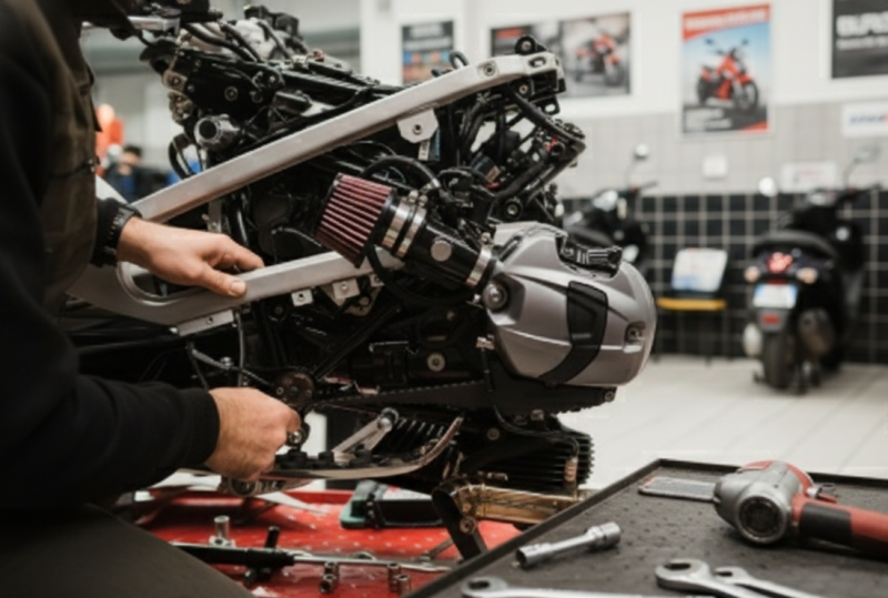 V-Belt Matic Mulai Aus