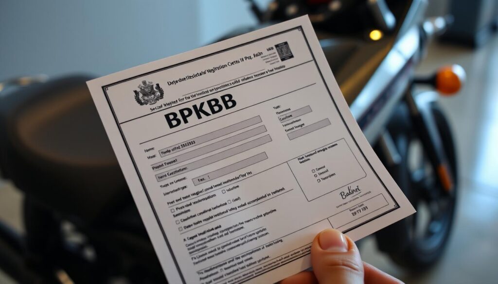 bpkb motor baru berapa lama