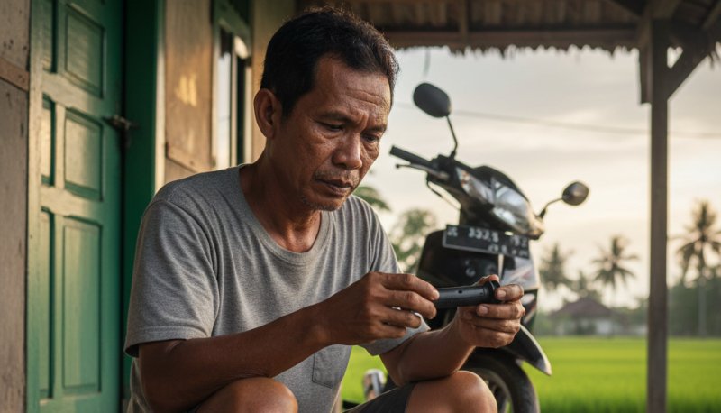 Handgrip Motor Longgar