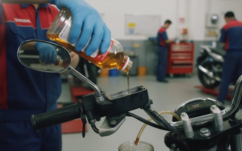 Ciri Minyak Rem Sudah Jelek