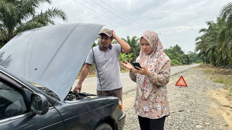 Mobil Mogok Mendadak di Jalan